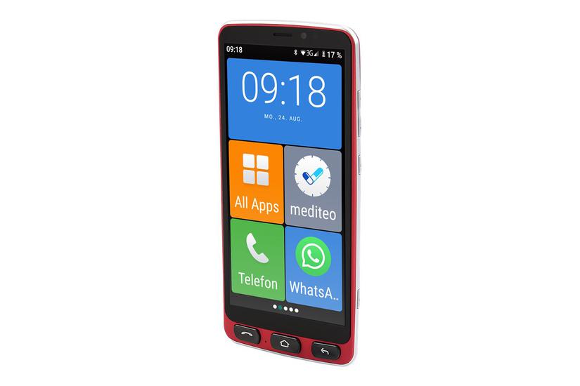Olympia Neo Rød Smartphone Gsm - Olympia Mobiltelefoner  - 4030152022878