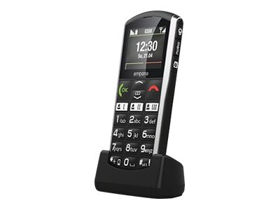 Emporia Simplicity V27 Mobiltelefon Med Store Taster Udendørs Sølv - Emporia Mobiltelefoner  - 9005613161194