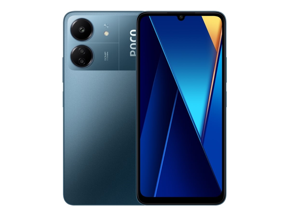 Xiaomi Poco C65 Smartphone Dual Sim Ram Intern Hukommelse 128 Microsd Slot 1600 720 Pixels Bagkamera - Xiaomi Mobiltelefoner  - 6941812754344