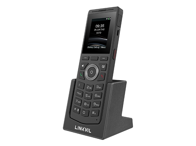 Sort Fanvil W610w Mobiltelefon Trådløs Håndsæt Ip67 Linier 1000 Entries - Fanvil Mobiltelefoner  - 6937295604221