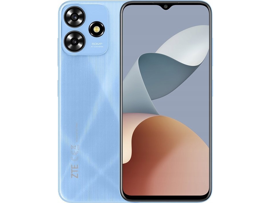 Zte Blade A73 128gb Blå Smartphone - Zte Mobiltelefoner  - 6902176109102