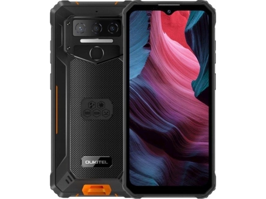 Sort Oukitel Wp23 Pro 128gb Orange Smartphone Wp23pro - Oukitel Mobiltelefoner  - 6931940776691