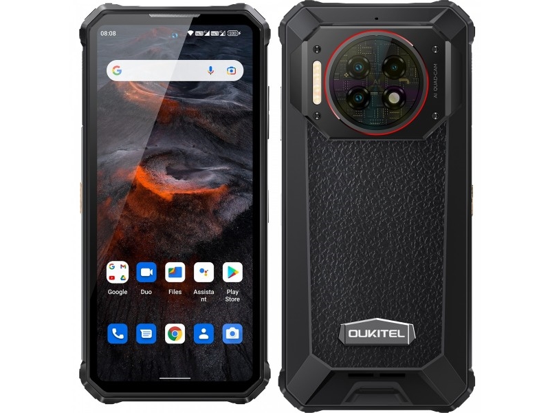 Sort Wp19 Pro 256gb 22000 Mah Nfc Smartphone - Oukitel Mobiltelefoner  - 6931940735711