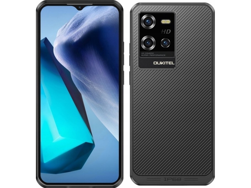Sort Smartphone Oukitel Wp50 256 6500mah - Oukitel Mobiltelefoner  - 6931940753838