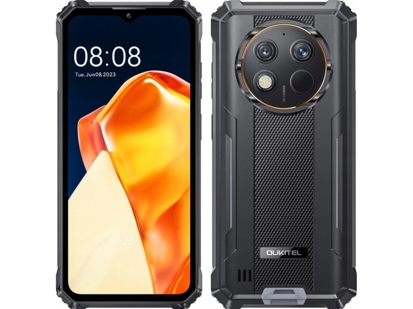 Sort Smartphone Oukitel Wp28e 10600mah - Oukitel Mobiltelefoner  - 6931940757652