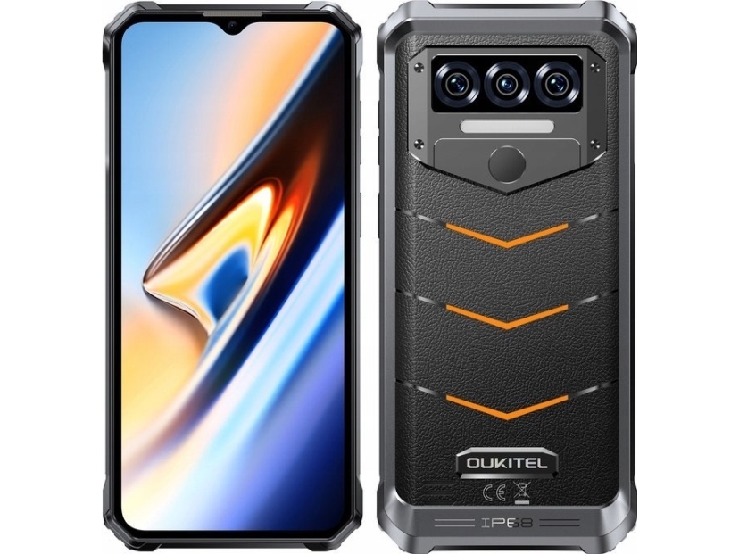 Oukitel Smartphone Wp38 256gb 10600 Mah Dualsim Orange - Oukitel Mobiltelefoner  - 6931940752404