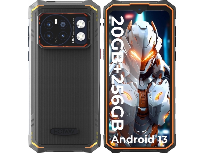 Hotwav Cyber Pro Smartphone Amp039 Amp039 256gb Orange - Usorteret Mobiltelefoner  - 6971593174611