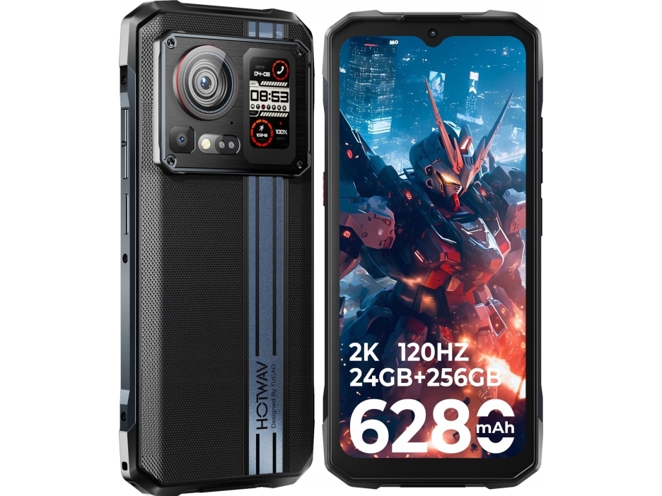Sort Hotwav Cyber Smartphone 256gb - Usorteret Mobiltelefoner  - 6971593175649