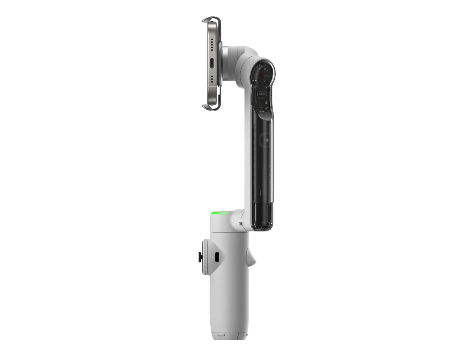 Insta360 Flow Pro Smartphone Kamera Stabilisator Grå 360 100 150 180 - Insta360 Mobiltelefoner  - 6970357859207