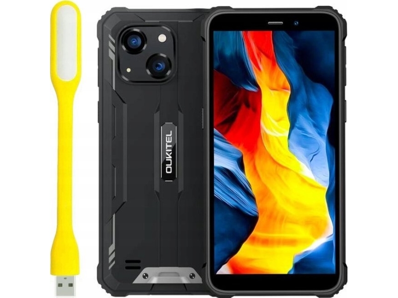 Sort Smartphone Oukitel Wp32 Pro 256 6300 Mah - Oukitel Mobiltelefoner  - 6931940757812