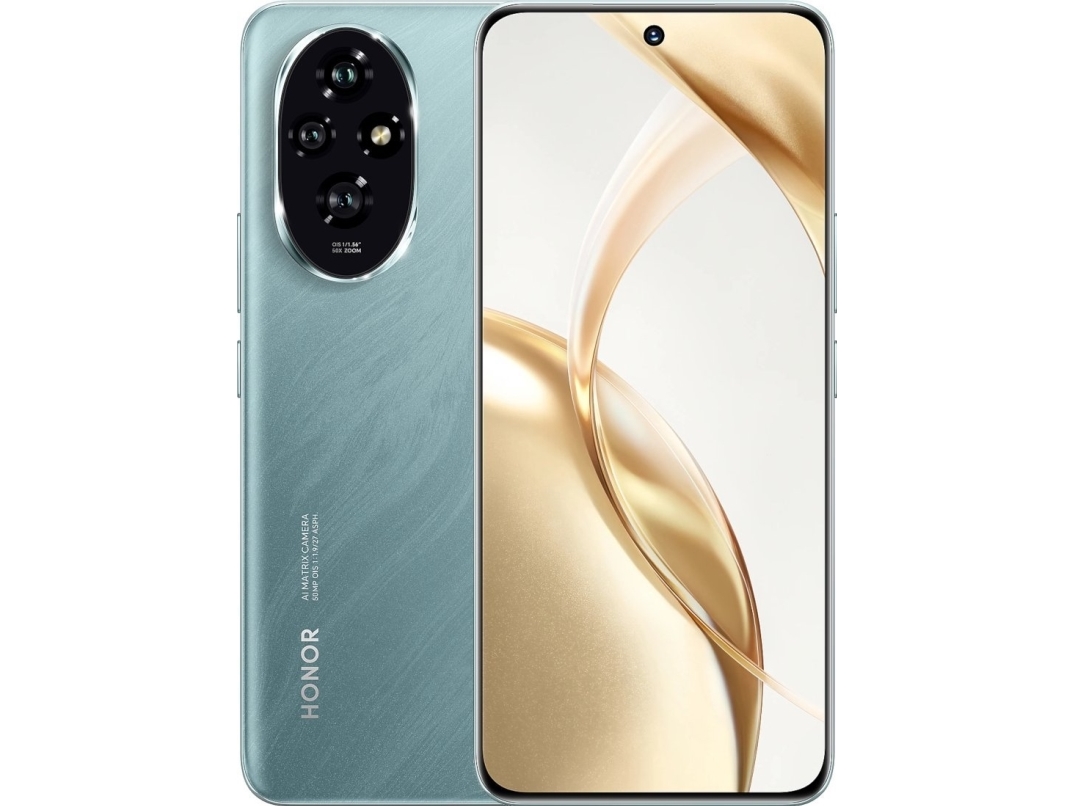 Grøn Honor Mobiltelefon Honor 200 512gb Dual Sim Green - Honor Mobiltelefoner  - 6936520843800