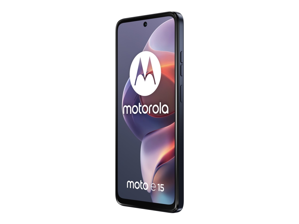 Motorola Moto E15 Smartphone Dual Sim Ram Intern Hukommelse Microsd Slot Lcd Skærm 1604 720 Pixels - Motorola Mobiltelefoner  - 840023291791