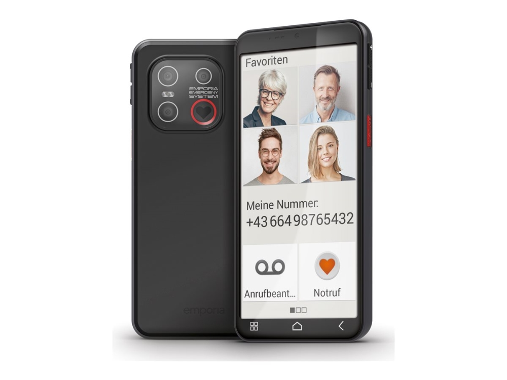 Emporia Smart 6lite Smartphone Ram Intern Hukommelse 128 Microsd Slot Lcd Skærm 1440 720 Pixels Bagkamera - Emporia Mobiltelefoner  - 9005613168377