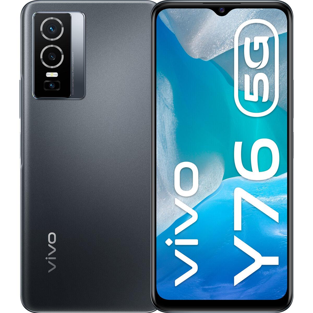 Sort Smartphone Vivo Vivo Y76 Ram Octa Core Mediatek Dimensity 256 - Vivo Mobiltelefoner  - 6935117844039