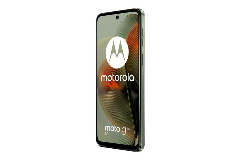 Grøn Motorola Moto G55 Røget Smartphone 256 Gsm - Mobiltelefoner  - 0840023274831