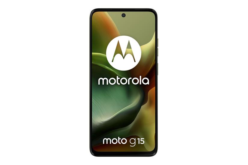 Grøn Motorola Moto G15 Iguana Green Smartphone 128 Gsm - Mobiltelefoner  - 0840023280993