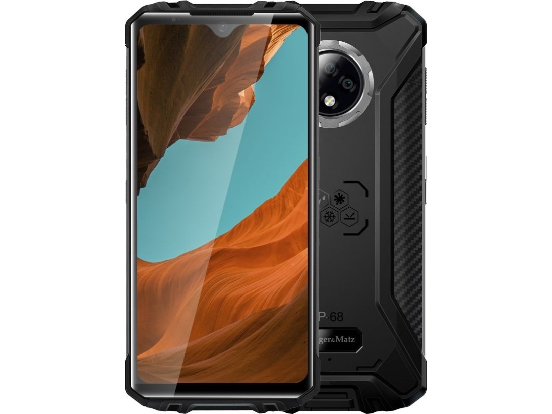 Sort Kruger Ampamp Matz Drive Dual Sim Smartphone Lec Km0495 - Kruger&matz Mobiltelefoner  - 5901890063692