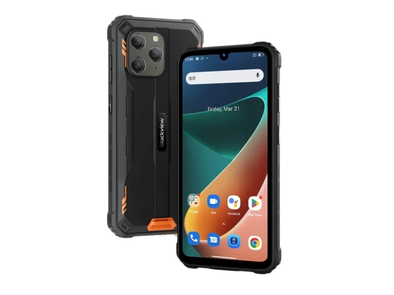 Sort Blackview Bv5300 Pro Smartphone Orange - Blackview Mobiltelefoner  - 6931548320234