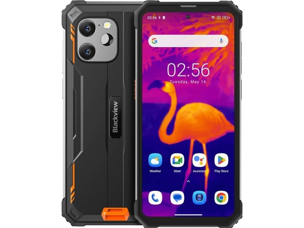 Sort Blackview Smartphone Blackview Bv8900pro 256gb Orange - Blackview Mobiltelefoner  - 6931548315391