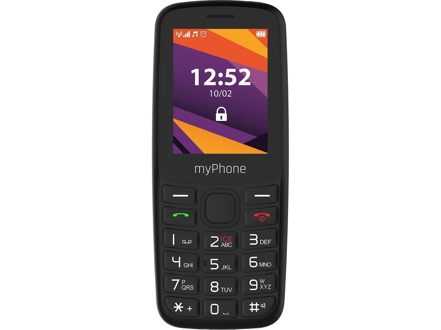 Sort Myphone Mobiltelefon Myphone 6410 Lte - Myphone Mobiltelefoner  - 5902983622741