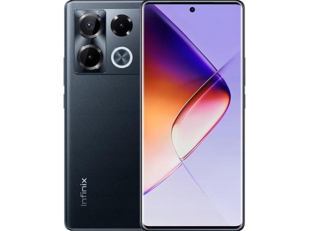 Sort Infinix Infinix Note Pro 256gb Obsidian Black Smartphone - Infinix Mobiltelefoner  - 4894947026140