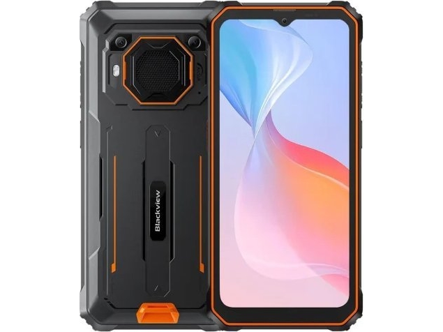 Sort Blackview Bv6200pro Rugged Smartphone Orange - Blackview Mobiltelefoner  - 6931548314721