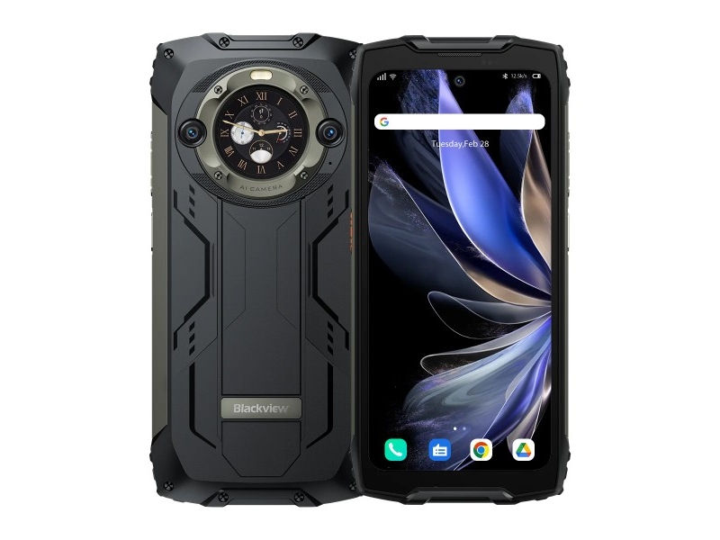 Sort Blackview Bv9300 Pro 15080 Mah 256 Smartphone - Blackview Mobiltelefoner  - 6931548320494