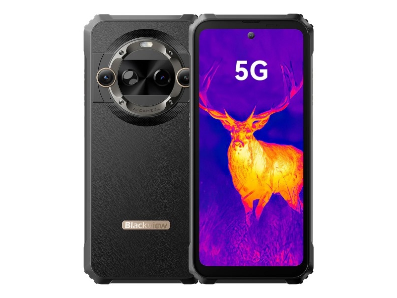 Sort Smartphone Blackview Bl9000 Pro 512 Thermal Camera Czarny - Blackview Mobiltelefoner  - 6931548320579