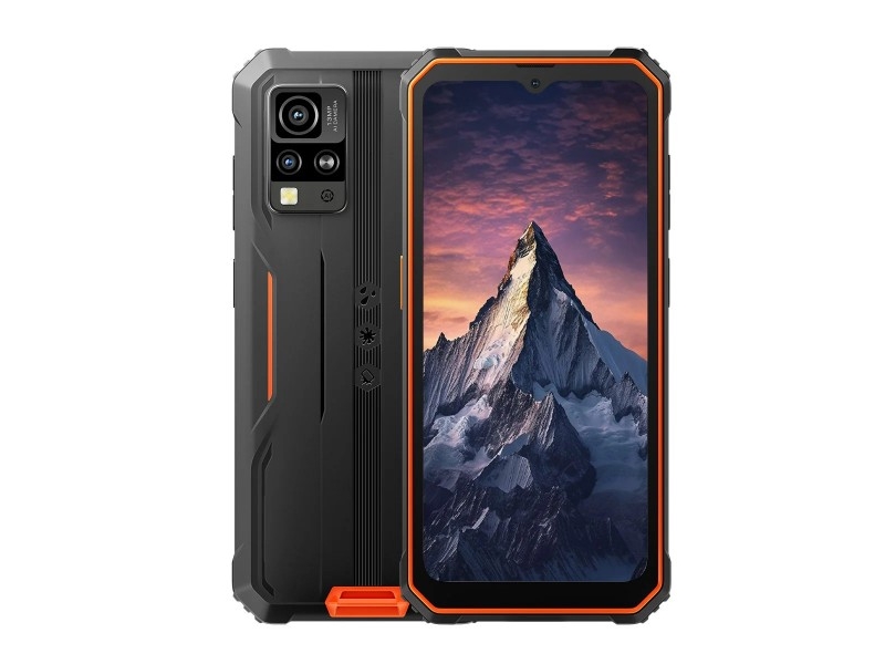 Sort Smartphone Blackview Bv4800pro 4gb 128gb Orange - Blackview Mobiltelefoner  - 6931548320692