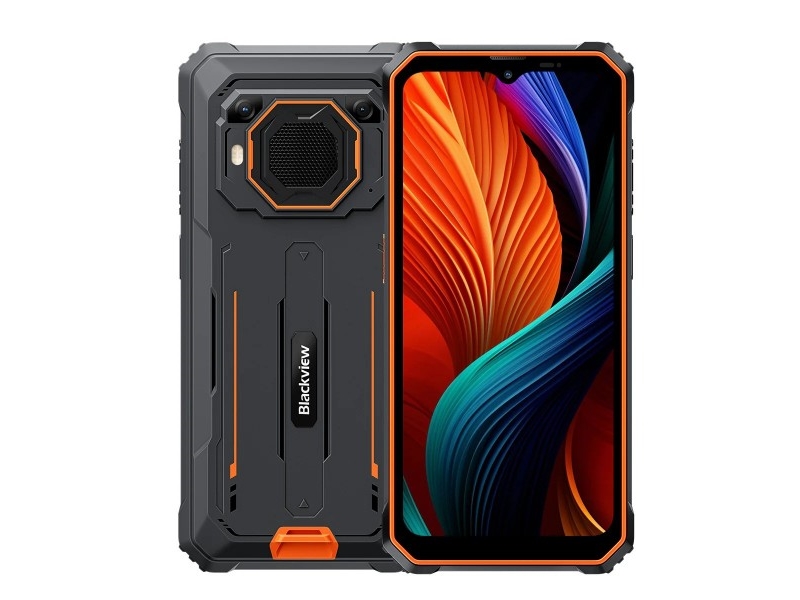 Sort Smartphone Blackview Bv6200plus 8gb 256 Orange - Blackview Mobiltelefoner  - 6931548320821