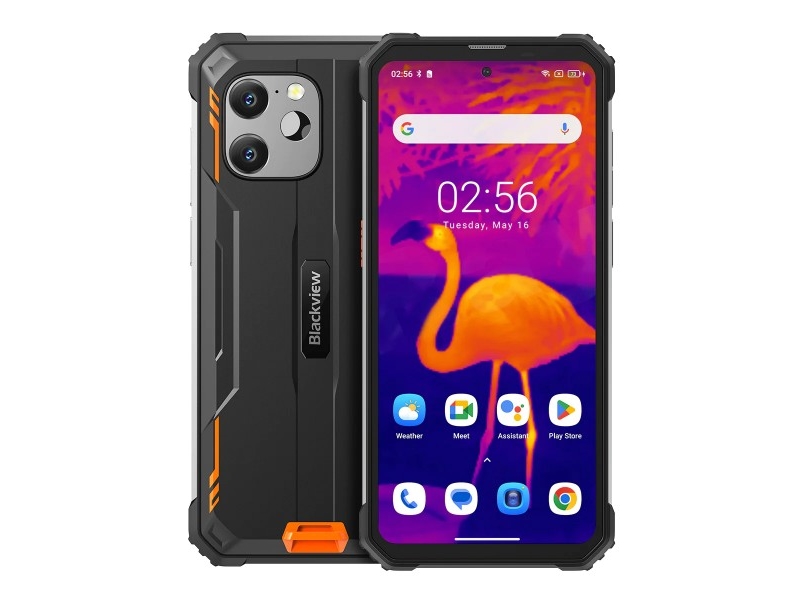 Sort Smartphone Blackview Bv8900 256 Pomaraczowy - Blackview Mobiltelefoner  - 6931548320302