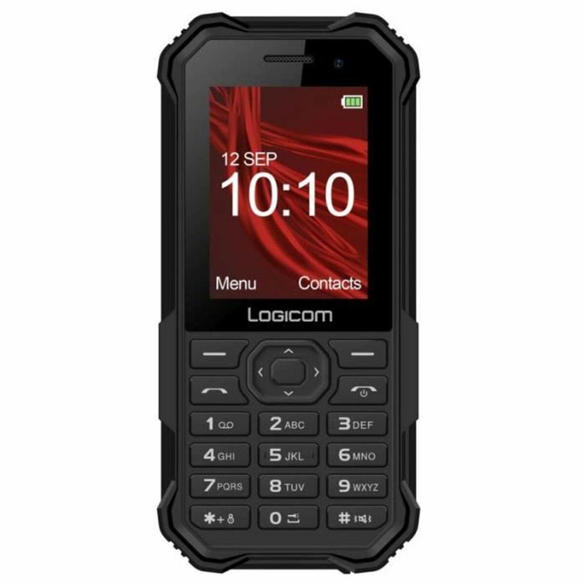 Sort Mobiltelefon Logicom Xtrem Dual Sim - Logicom Mobiltelefoner  - 3483071000181