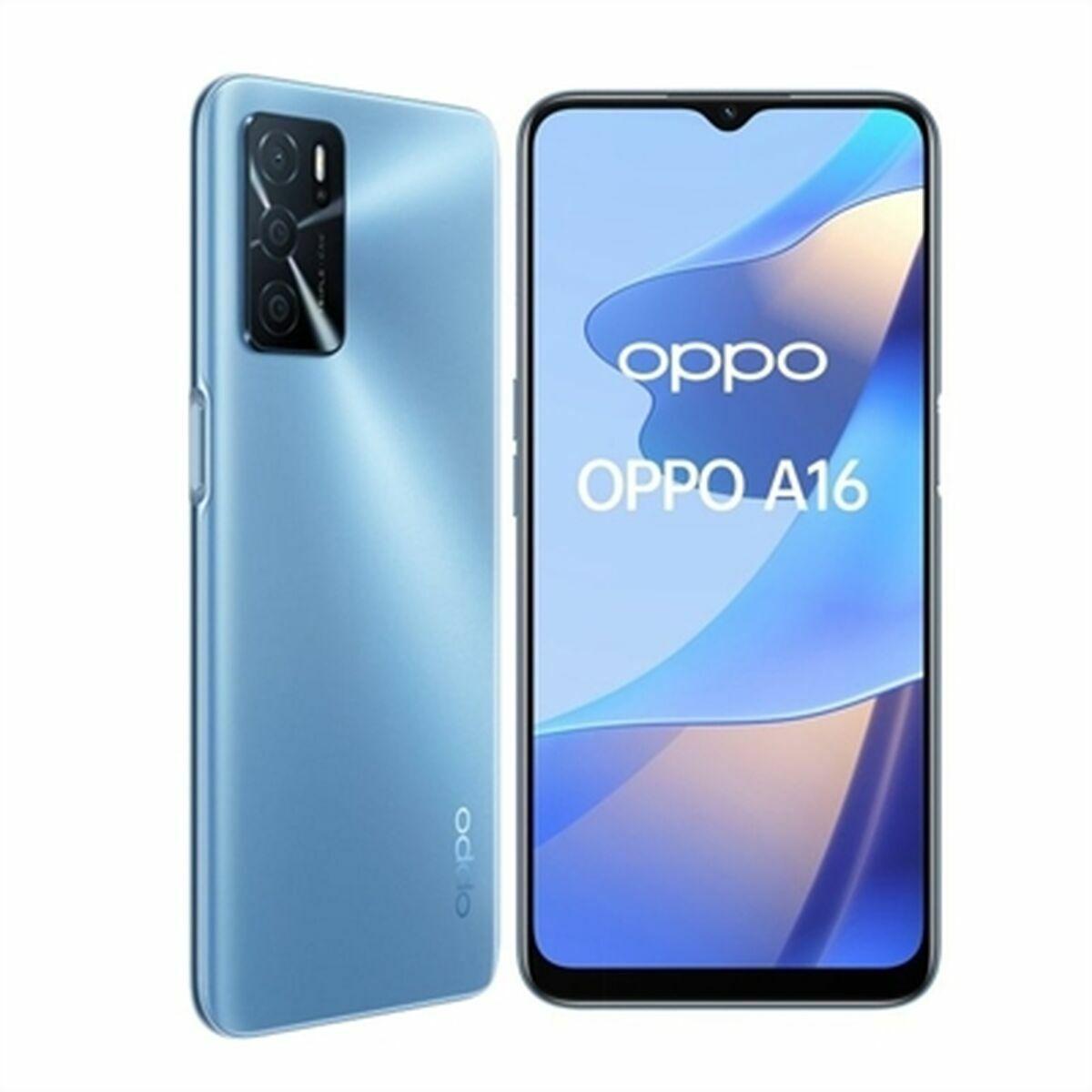Smartphone Oppo A16 Blå Arm Cortex A53 Mediatek Helio G35 Ram - Mobiltelefoner  - 6932169310116