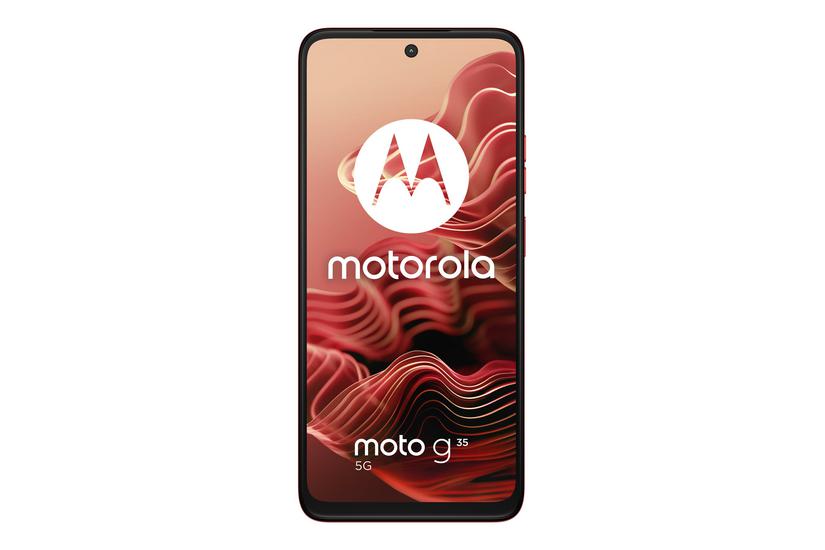 Motorola Moto G35 Guava Rød Smartphone 128 Gsm - Mobiltelefoner  - 840023269172