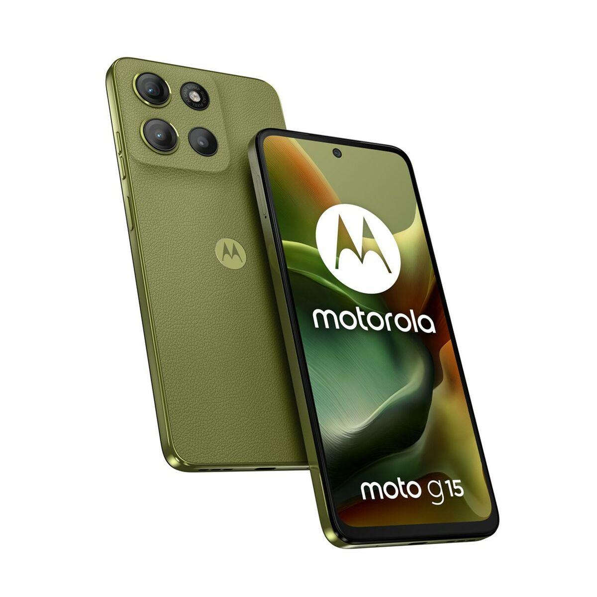Grøn Smartphone Motorola Pb6e0016pl Ram 256 - Mobiltelefoner  - 0840023283260