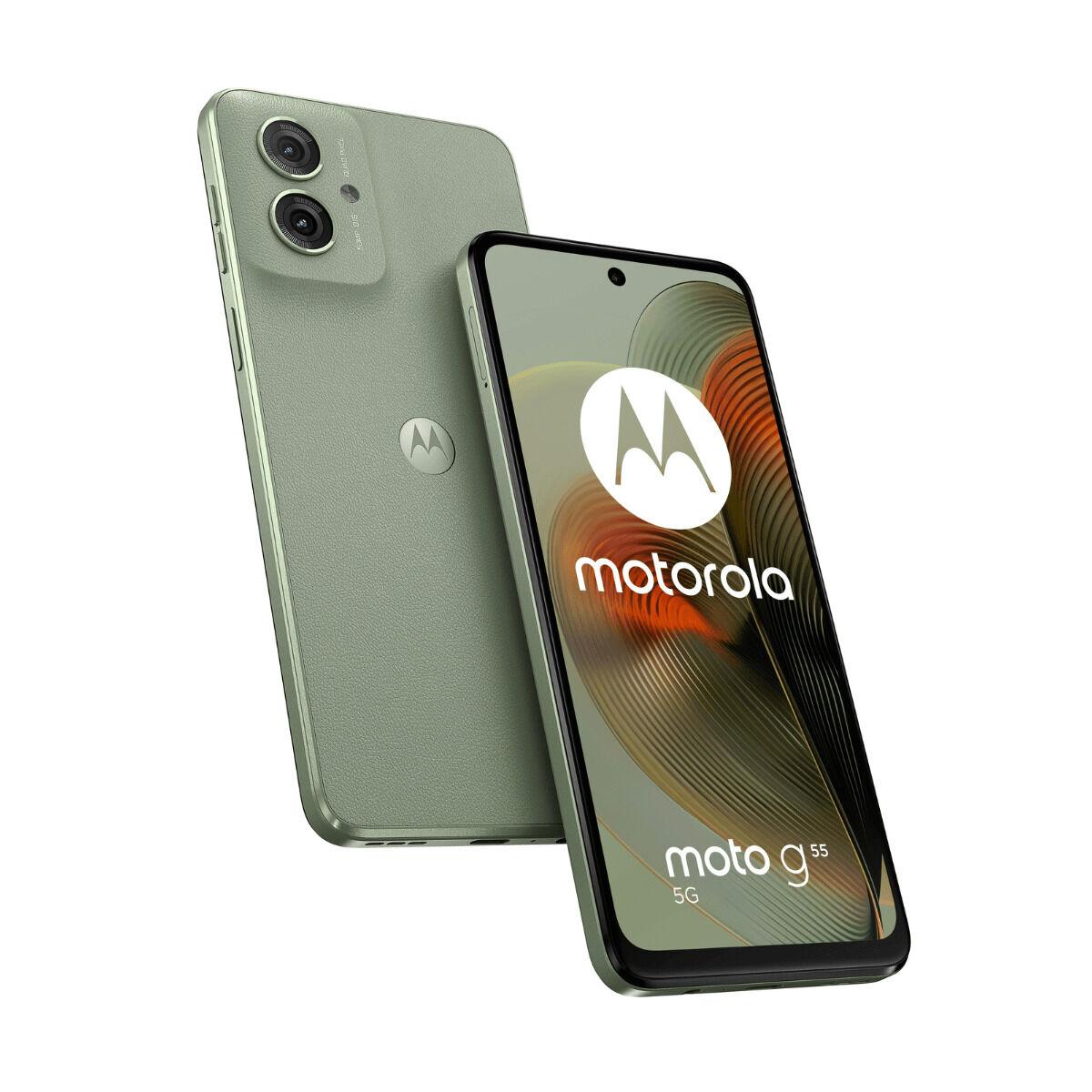 Grøn Smartphone Motorola Moto G55 Octa Core 256 - Mobiltelefoner  - 0840023274831