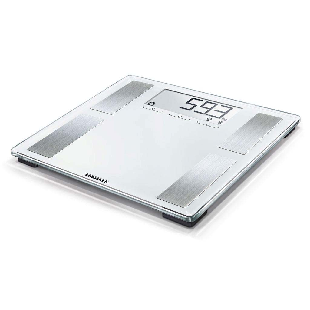 Hvid Soehnle Shape Sense Connect 100 Kropsanalysevægt - Soehnle Mobiltelefoner  - 4006501638724